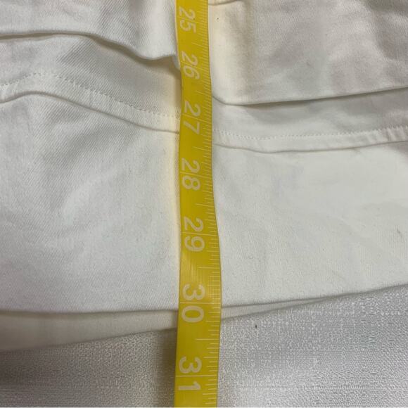 TCEC women's small white dress cutout tiered mini bridal shower fun summer beach - Picture 8 of 11